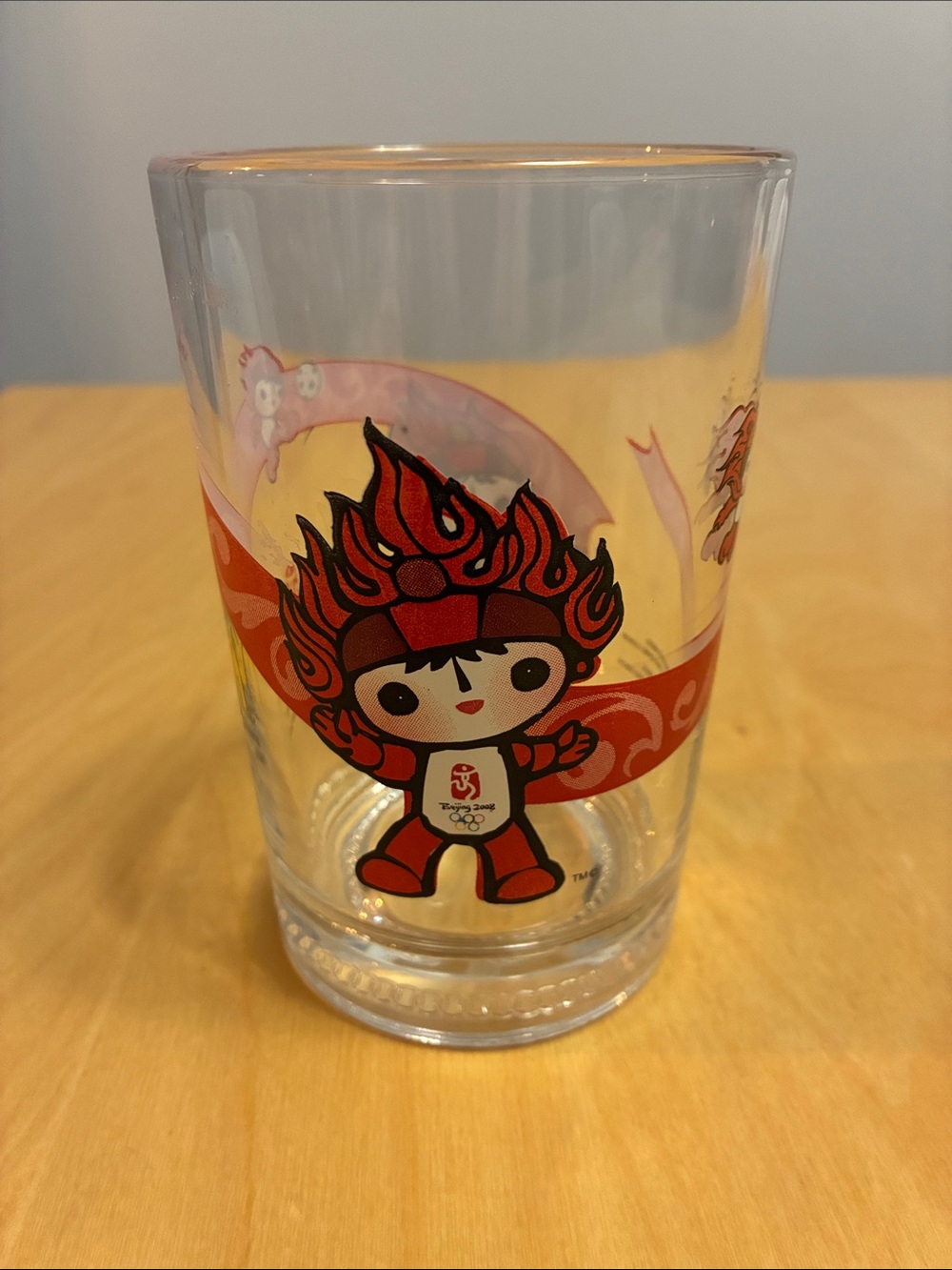 McDonald’s 2008 Beijing Olympic Games Glass